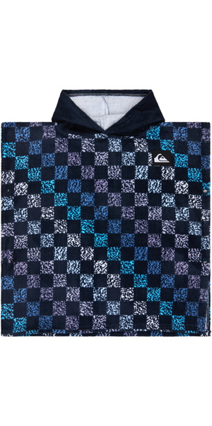 2026 Quiksilver Junior Hoody Poncho Towel AQKAA03005 - Dark Navy Next Gen